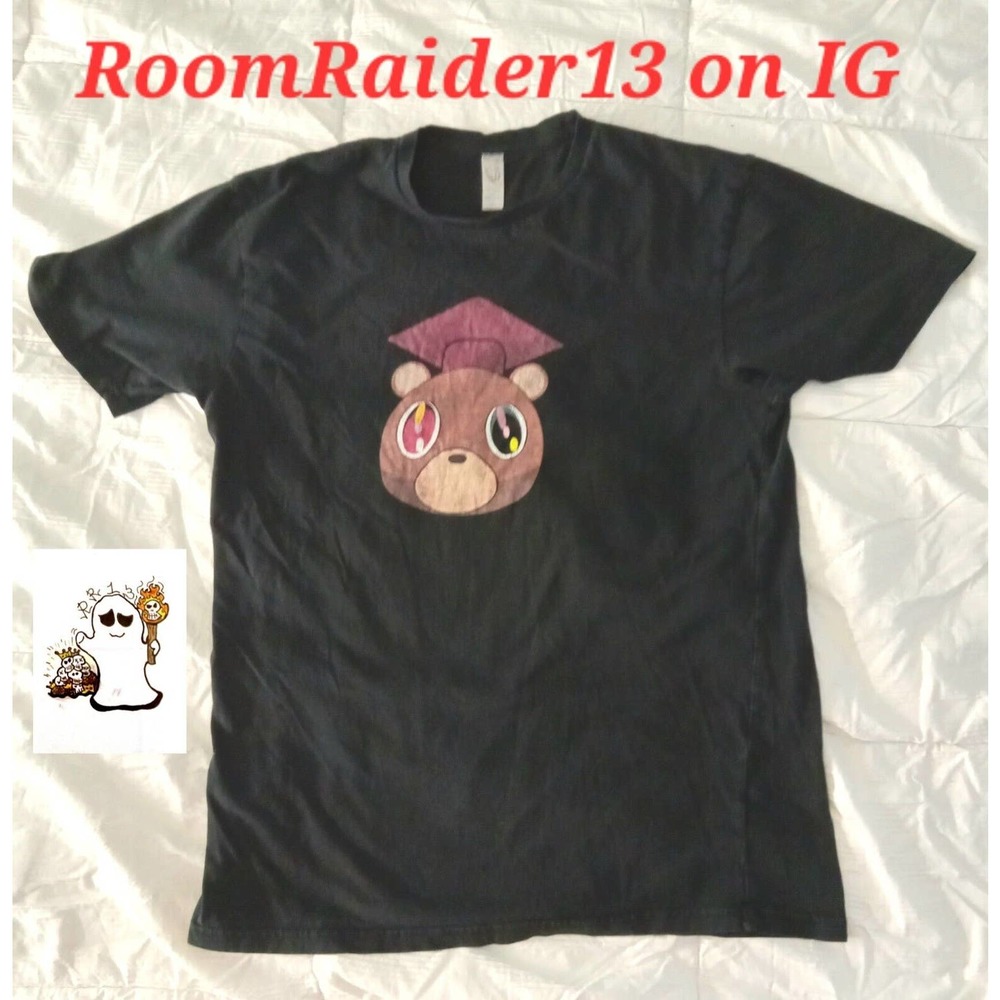 Vintage Kanye West Takashi Murakami Graduation T Shirt Men's Lg Cotton Heritage